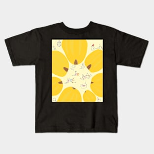 Cat's gang in jackfruit Kids T-Shirt